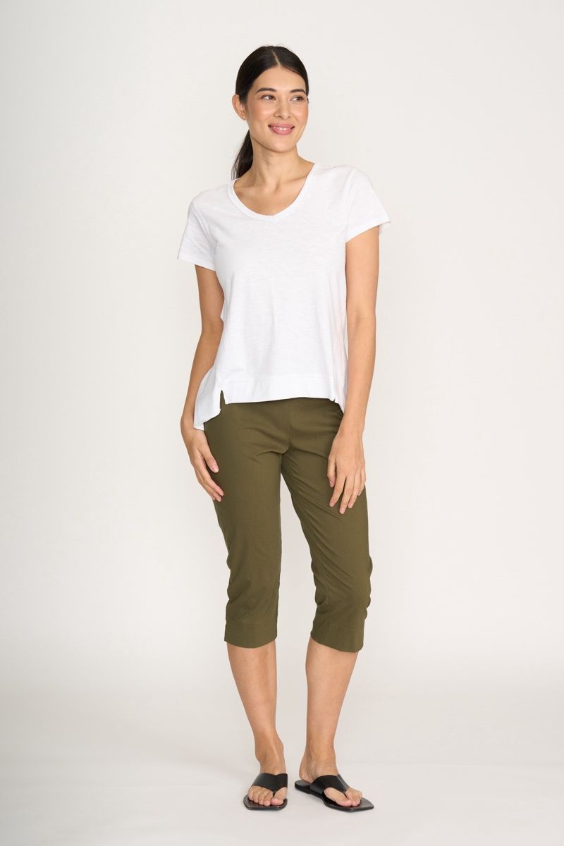 Foil Split Enz Pant Kelp