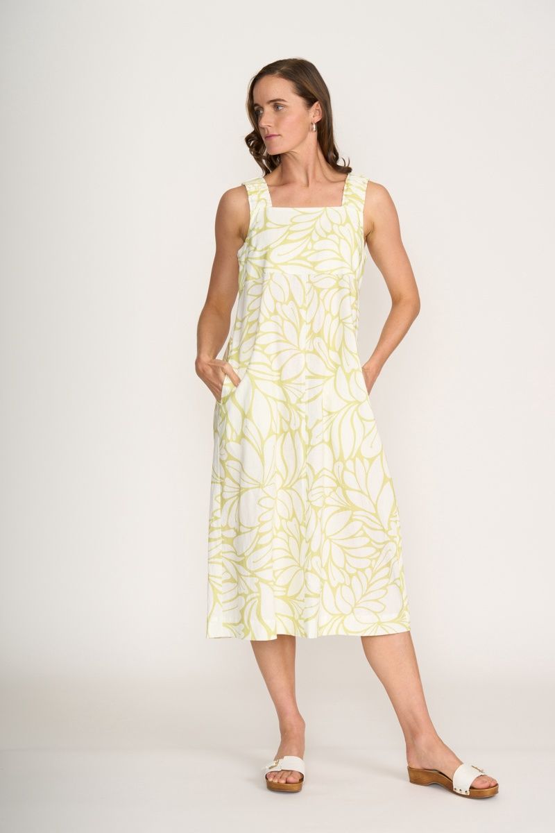 Foil Sunseeker Dress Silhouette