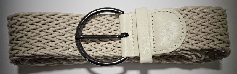 Hinako Weave Belt Cream