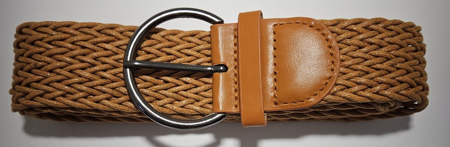 Hinako Weave Belt Tan