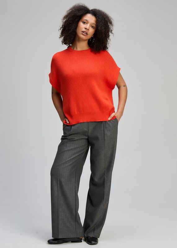 Zaket &amp; Plover Sleeveless Crew Essential Paprika