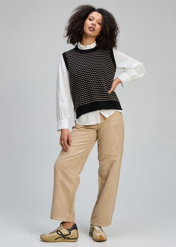 Zaket Plover Textured Tank Vest Black