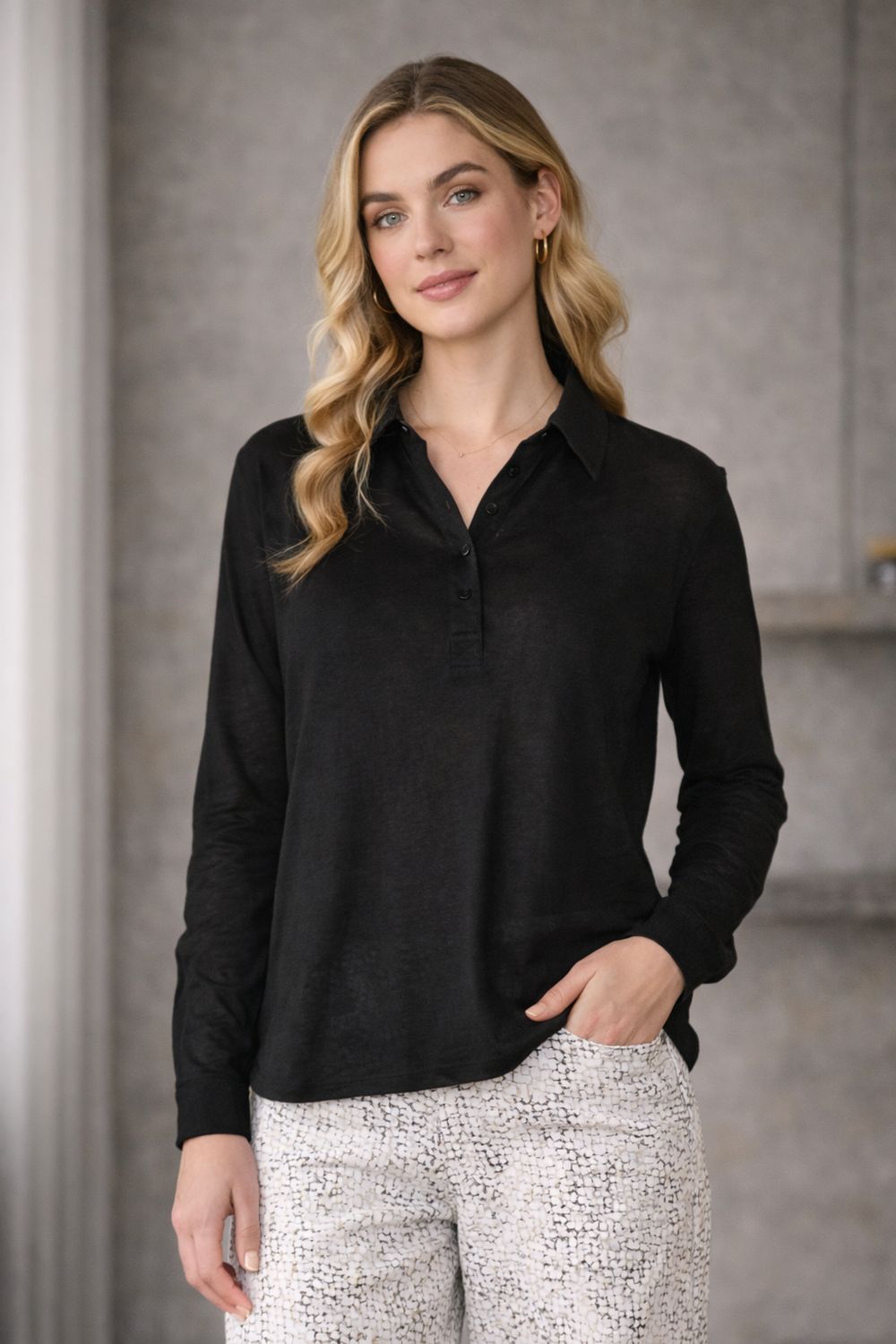 Foil Risky Business Top Black