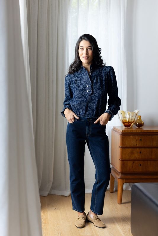 Foil Lola Jean Dark Wash