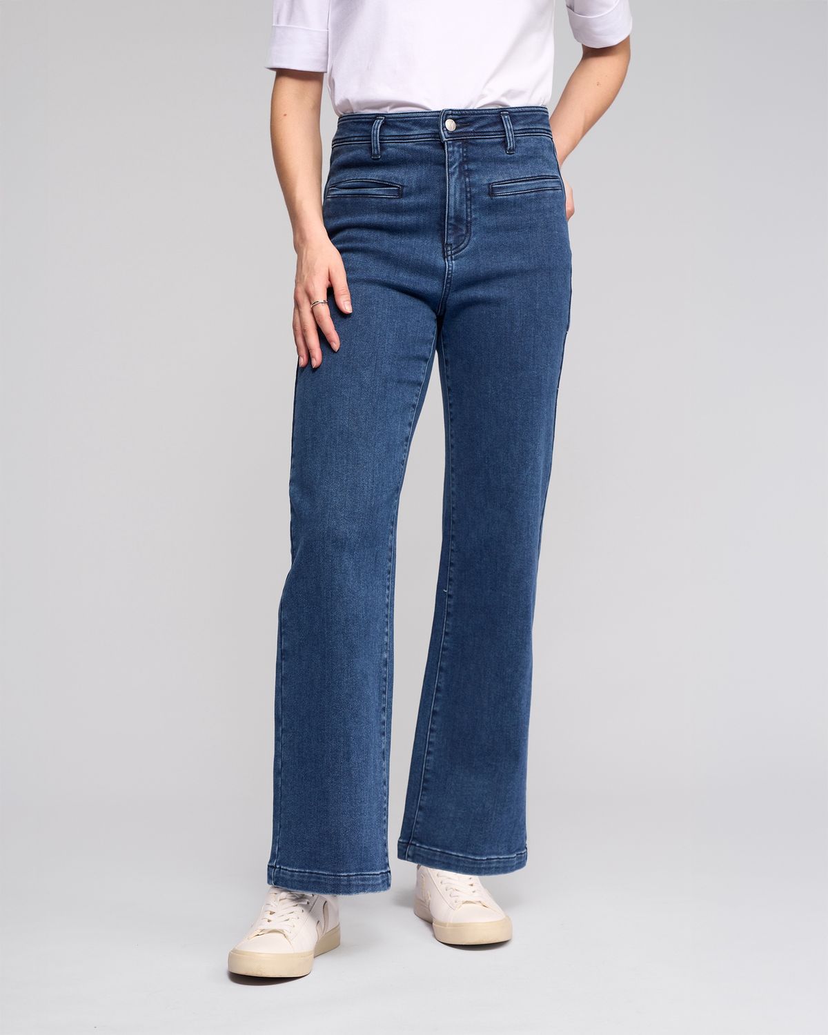 Vassalli Peace Jean Brushed Indigo