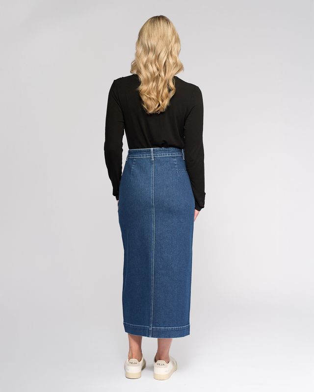 Vassalli Rook Skirt Dark Blue