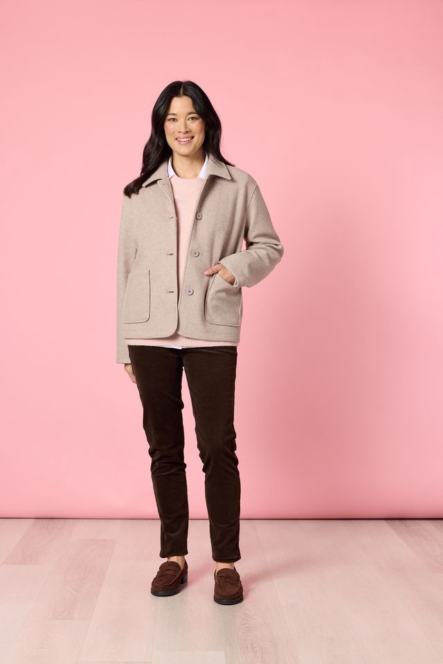 Gordon Smith Montana Car Coat Latte