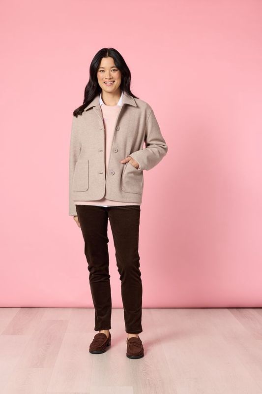 Gordon Smith Montana Car Coat Latte