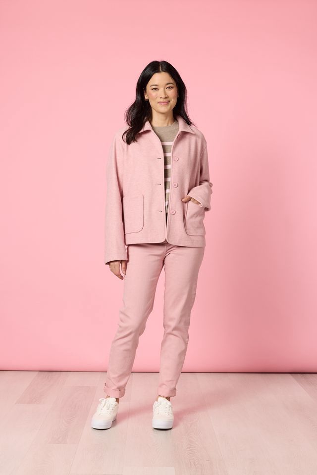 Gordon Smith Montana Car Coat Blush