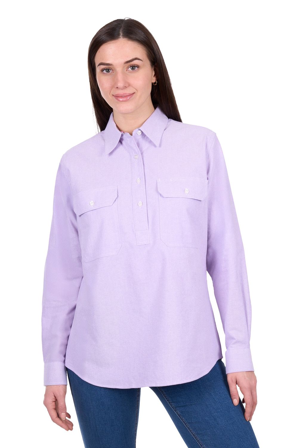 Thomas Cook Ginny 1/2 PLKT Shirt Lavender