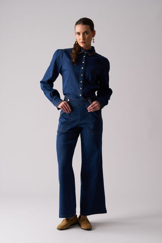 Foil Olives Jeans Indigo