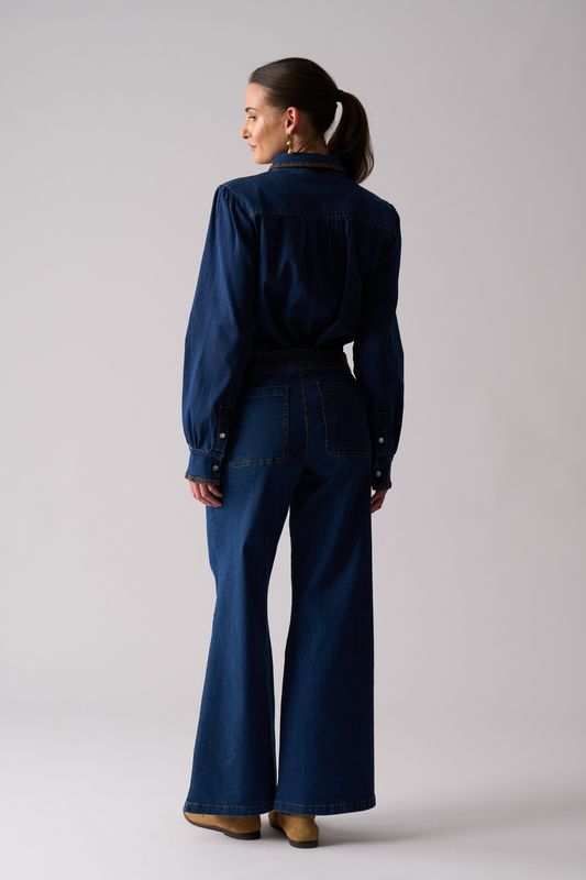 Foil Olives Jeans Indigo