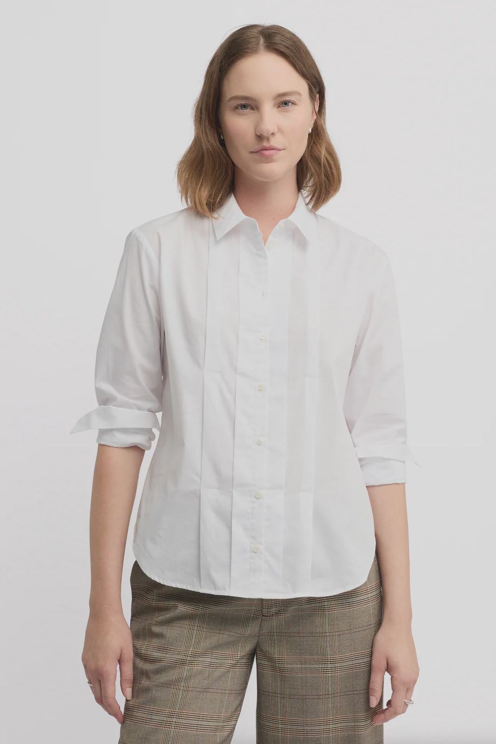 Yarra Trail Verdant Shirt White