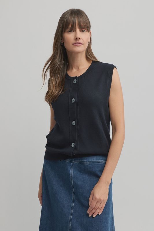 Yarra Trail Piccolo Vest Navy