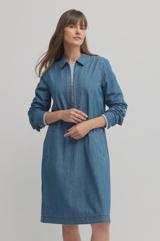 Yarra Trail Citrine Zip Dress