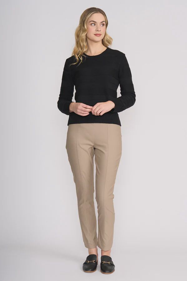 Foil High Wire Straight Leg Trouser Cafe Au Lait