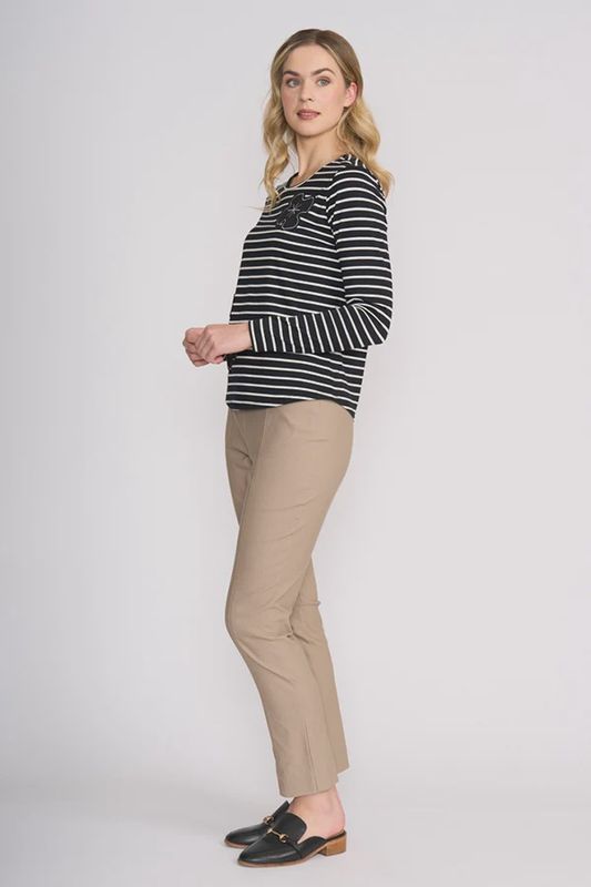 Foil High Wire Straight Leg Trouser Cafe Au Lait