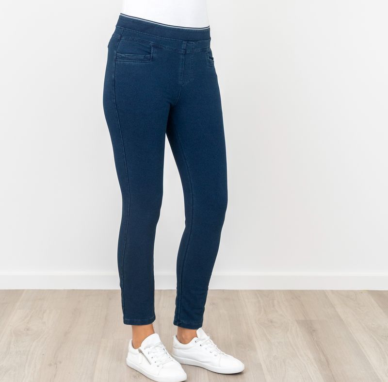 Renoma Cleo Leisure Pant Denim