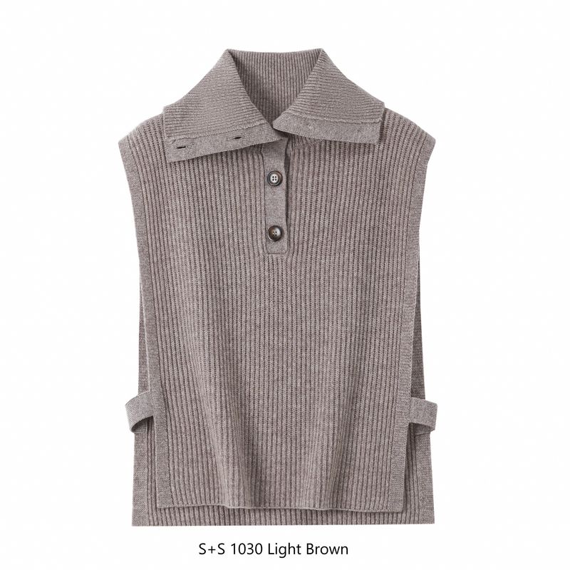 Stitch &amp; Story Vest Light Brown