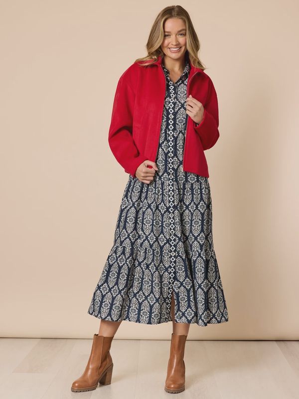 Threadz Cabaret Jacket Red