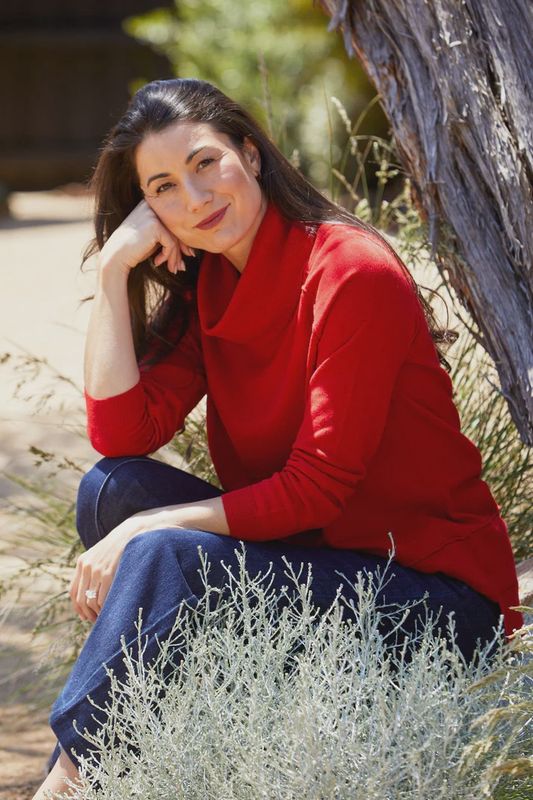 Jump Raglan Cowl Pullover Cherry