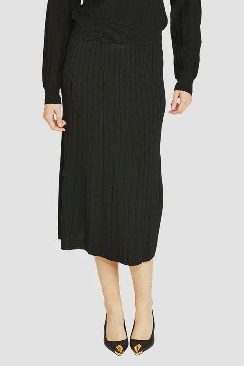 Ping Pong Milano Rib A-Line Skirt