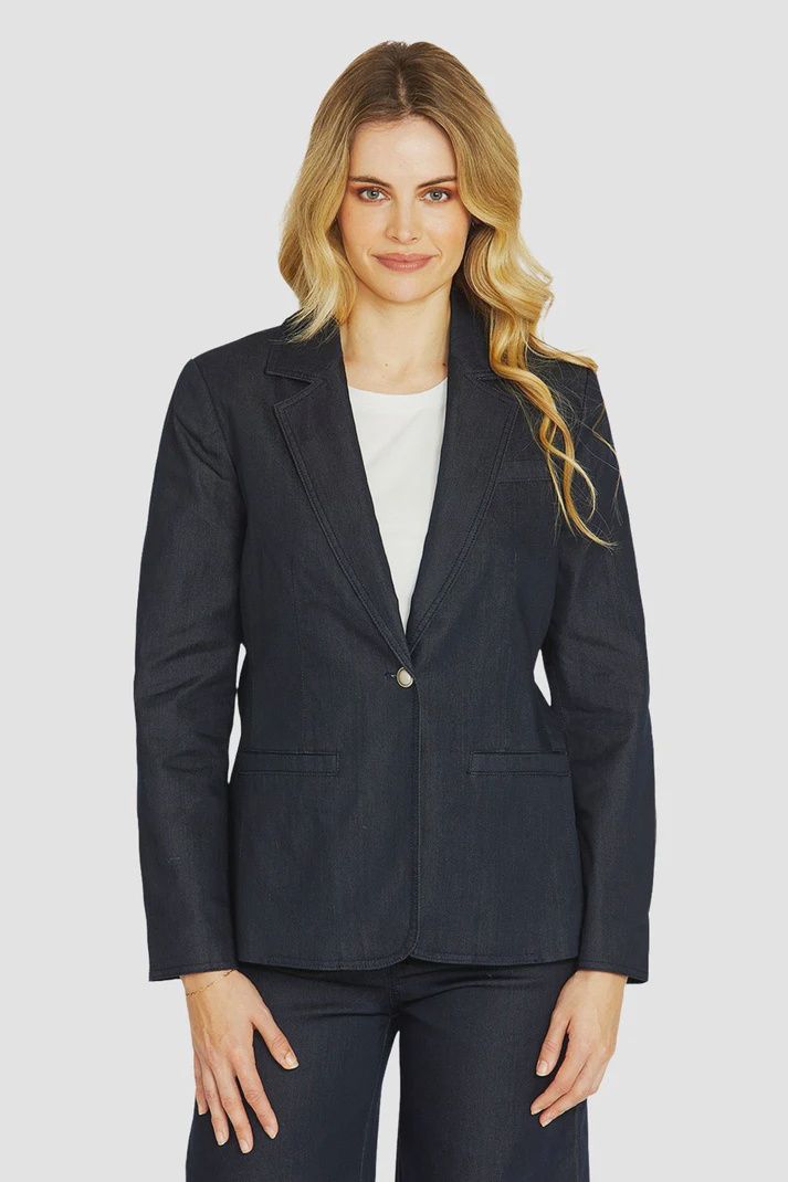 Ping Pong City Denim Blazer