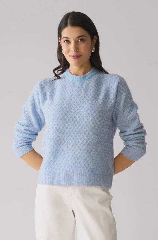 Foil Sweetest Thing Sweater Honeycomb