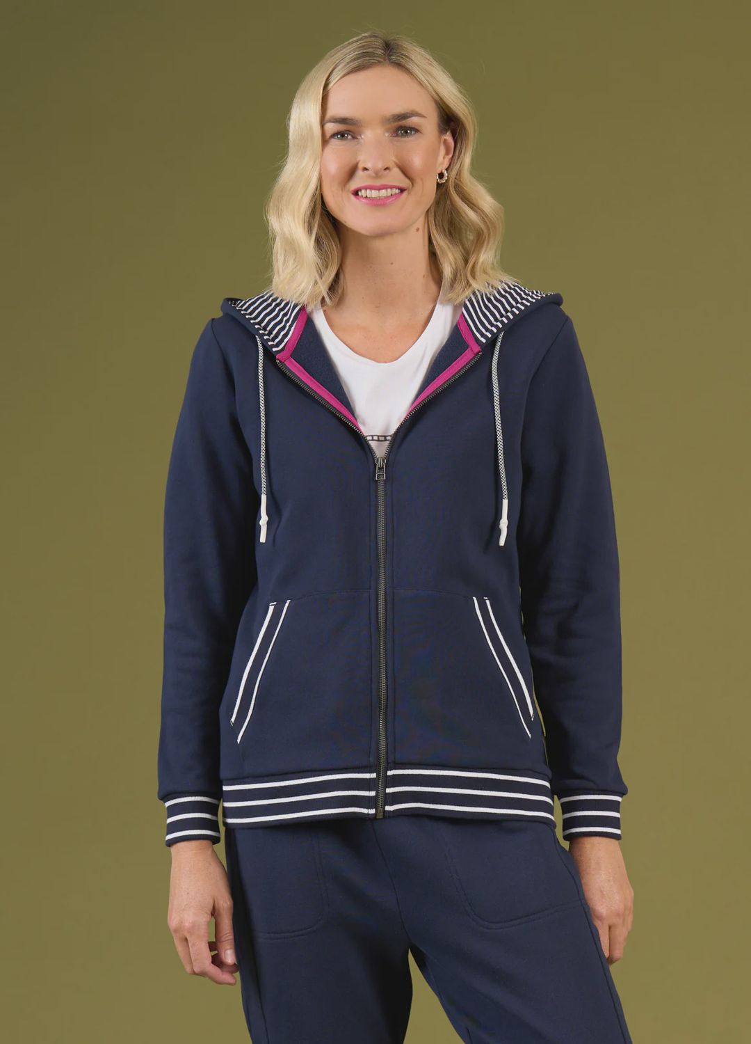 Charlie Jane Dunstan Zip Sweat