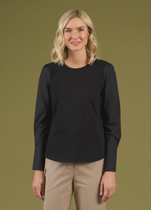 Charlie Jane Thornbury Top Black