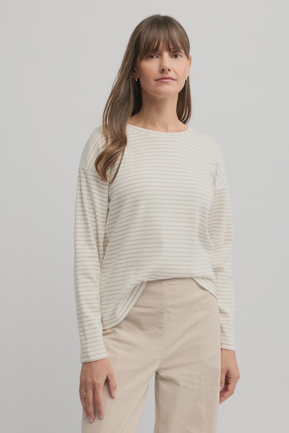 Yarra Trail Division Tee Ecru/ Almond