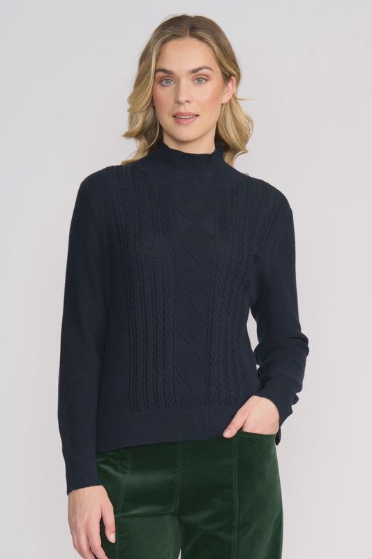 Foil A-Cute Sweater Midnight