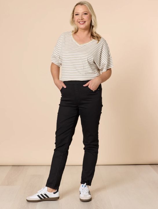 Threadz Chicago Jean Black