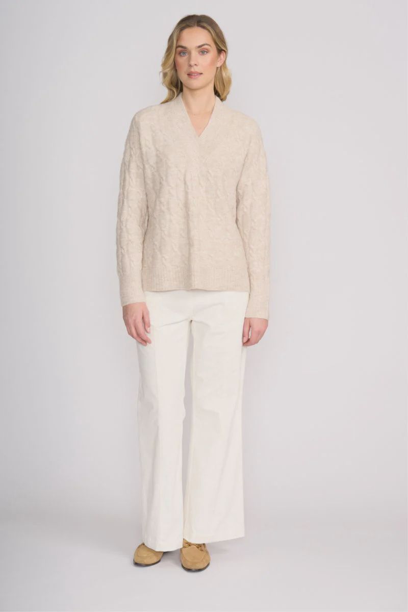 Foil Gauge your Interest Sweater Oat