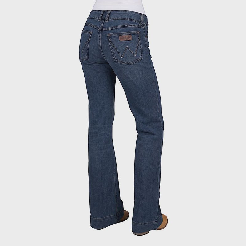 Wrangler Blair Trouser Jean 34" Mid Indigo