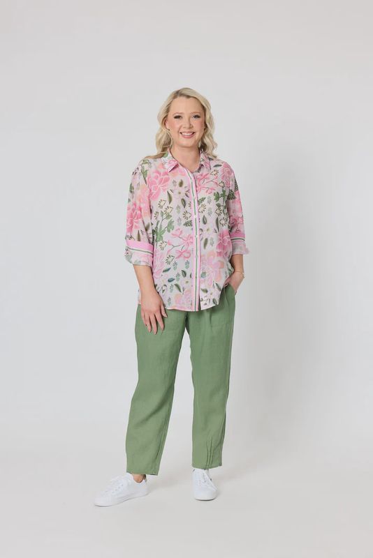 Gordon Smith Desert Oasis Shirt Musk Multi