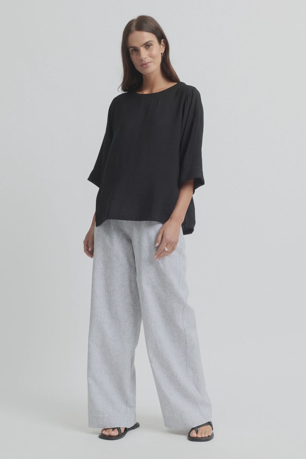 Yarra Trail Skye Top Black