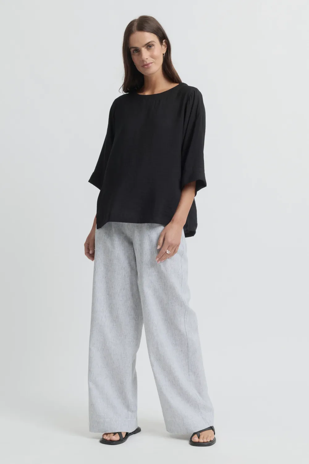 Yarra Trail Skye Top Black