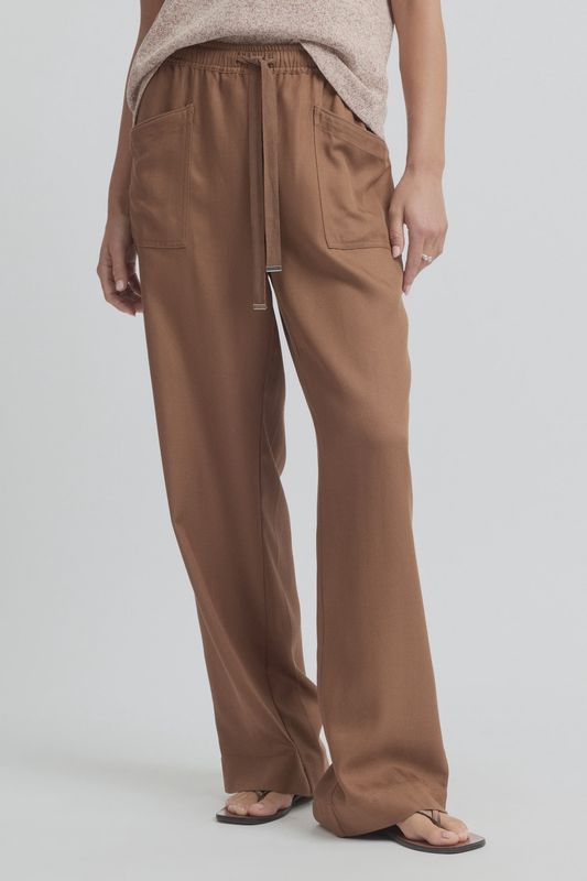 Yarra Trail Entwine Pant Clay
