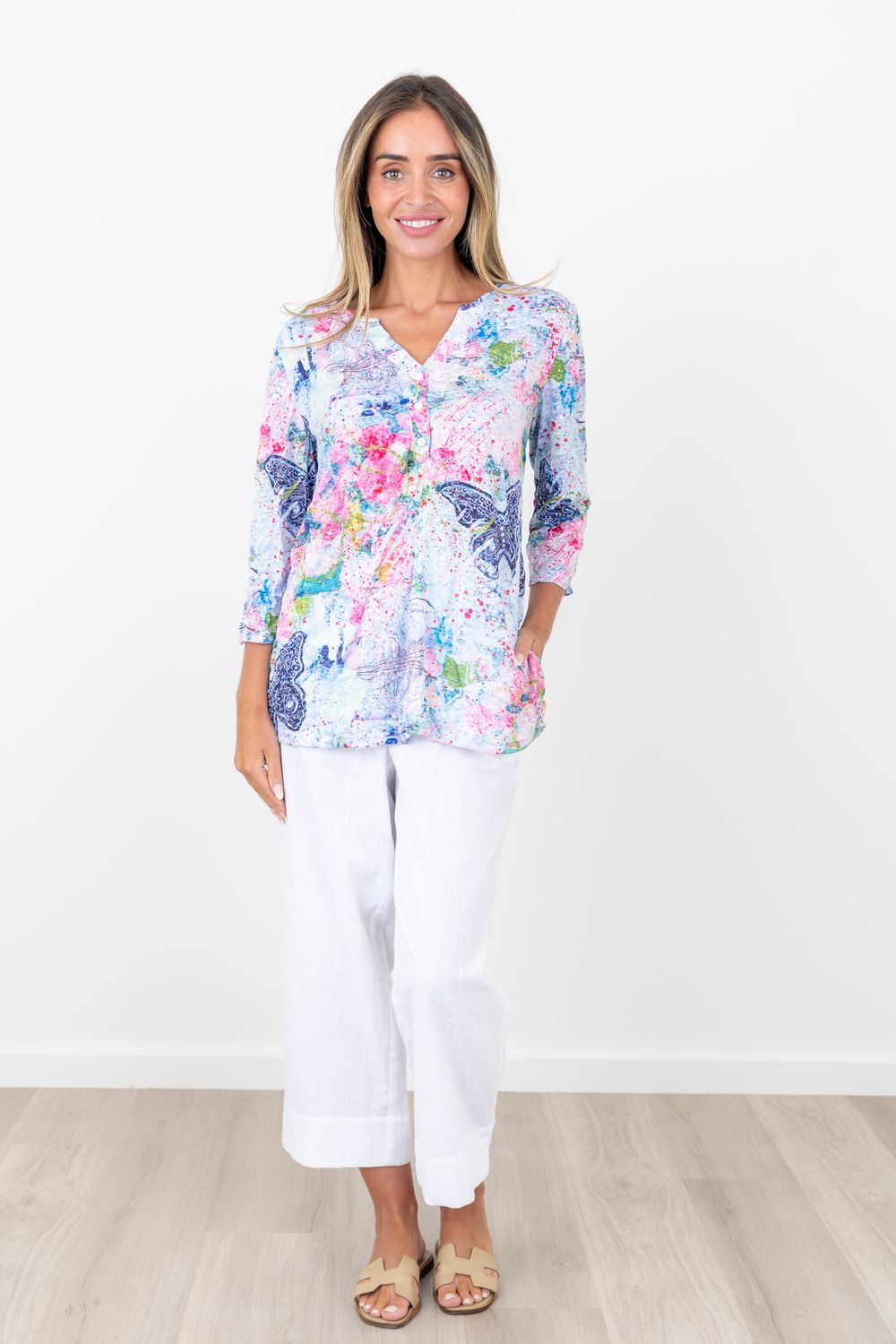 Renoma Tropical Burnout Top