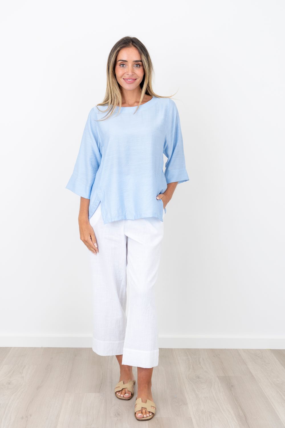 Renoma Serena Top Blue
