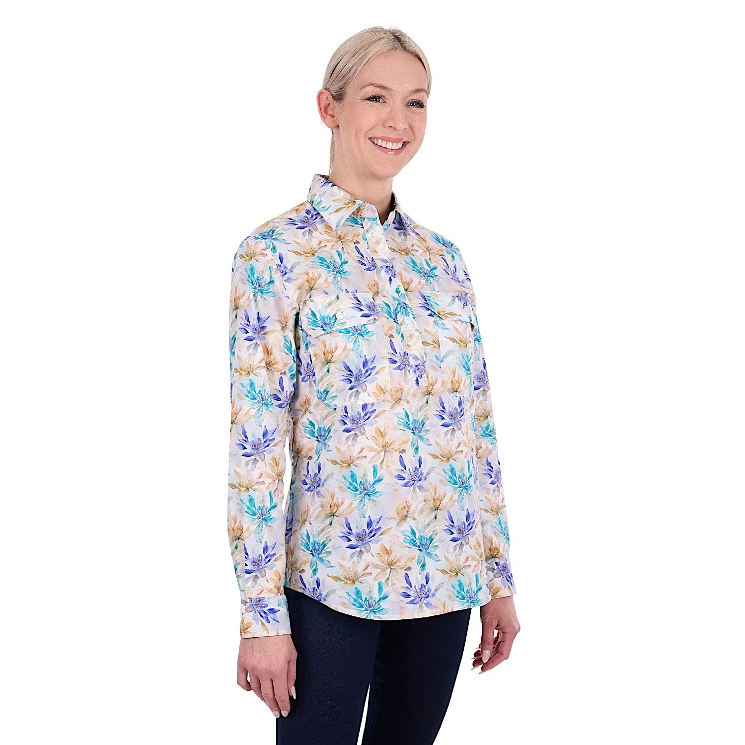 Hard Slog Meadow 1/2 PLKT Shirt
