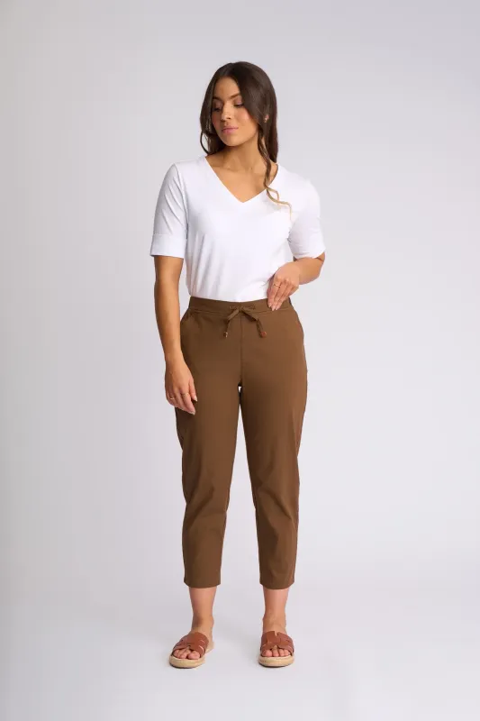 Vassalli Denver 7/8 Pant Skinny Leg Pecan