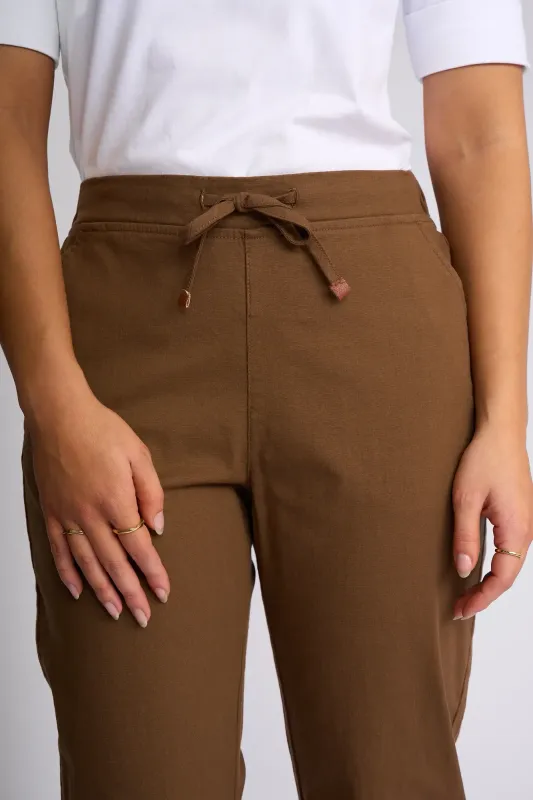 Vassalli Denver 7/8 Pant Skinny Leg Pecan