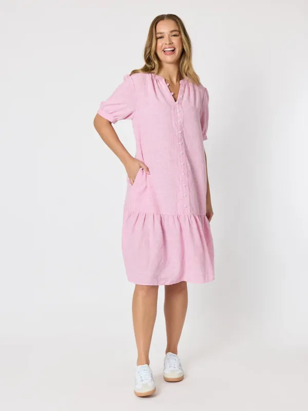 Threadz Canopy Dress Lipstick