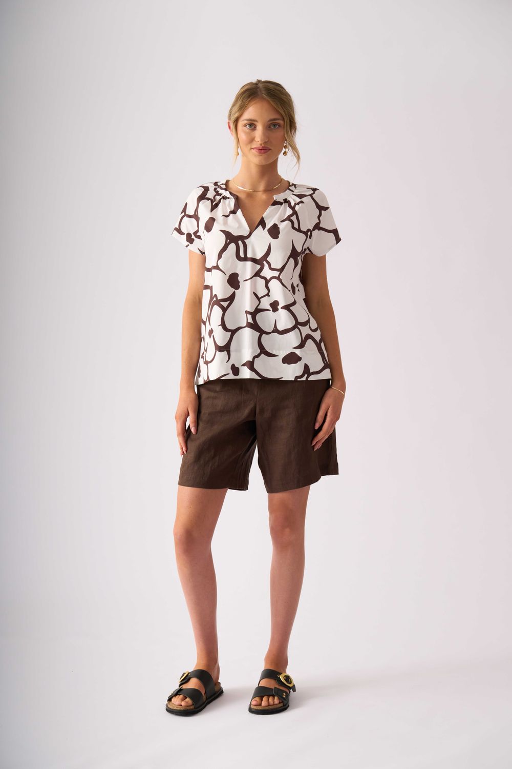 Foil In a Flurry Top Upsa-Daisy