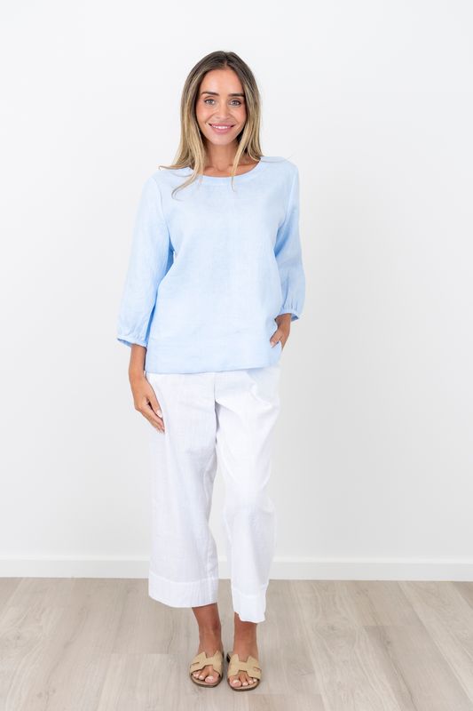 Maglia Lux Annie 3/4 Top Powder