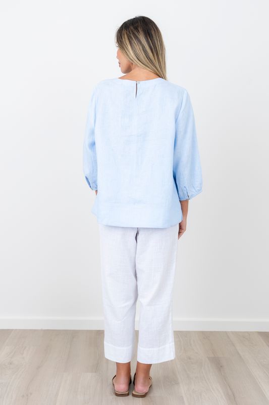 Maglia Lux Annie 3/4 Top Powder