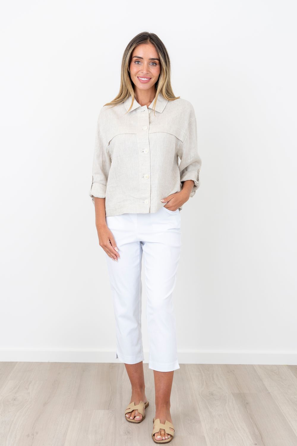 Maglia Lux Alex Jacket Natural