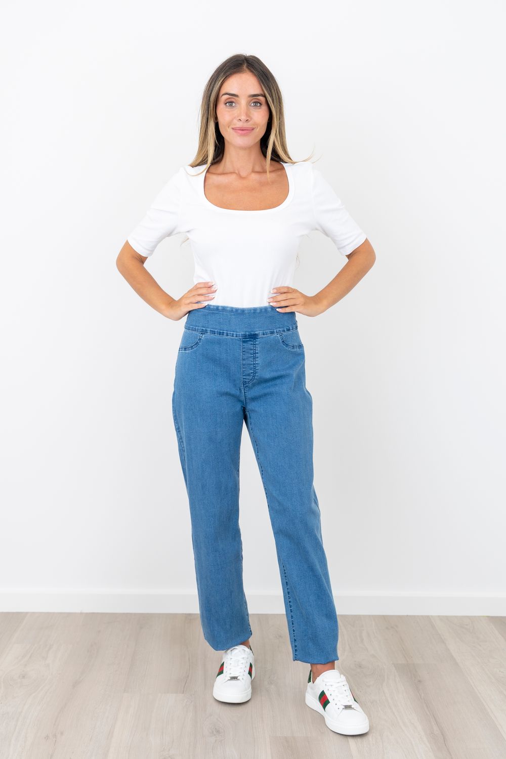 Maglia Sabrina Straight Leg Jean Chambray